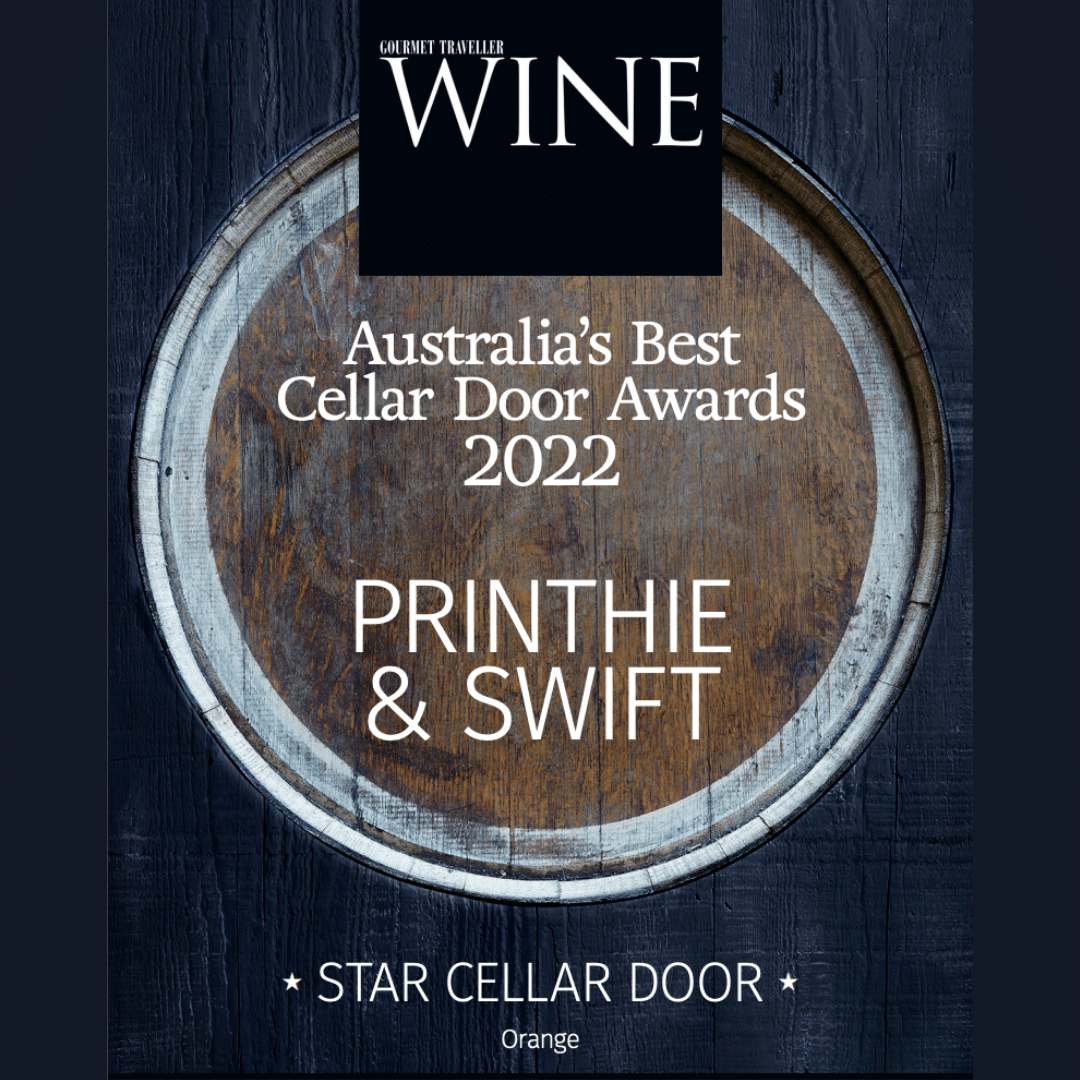 Star Cellar Door Award Printhie Wines